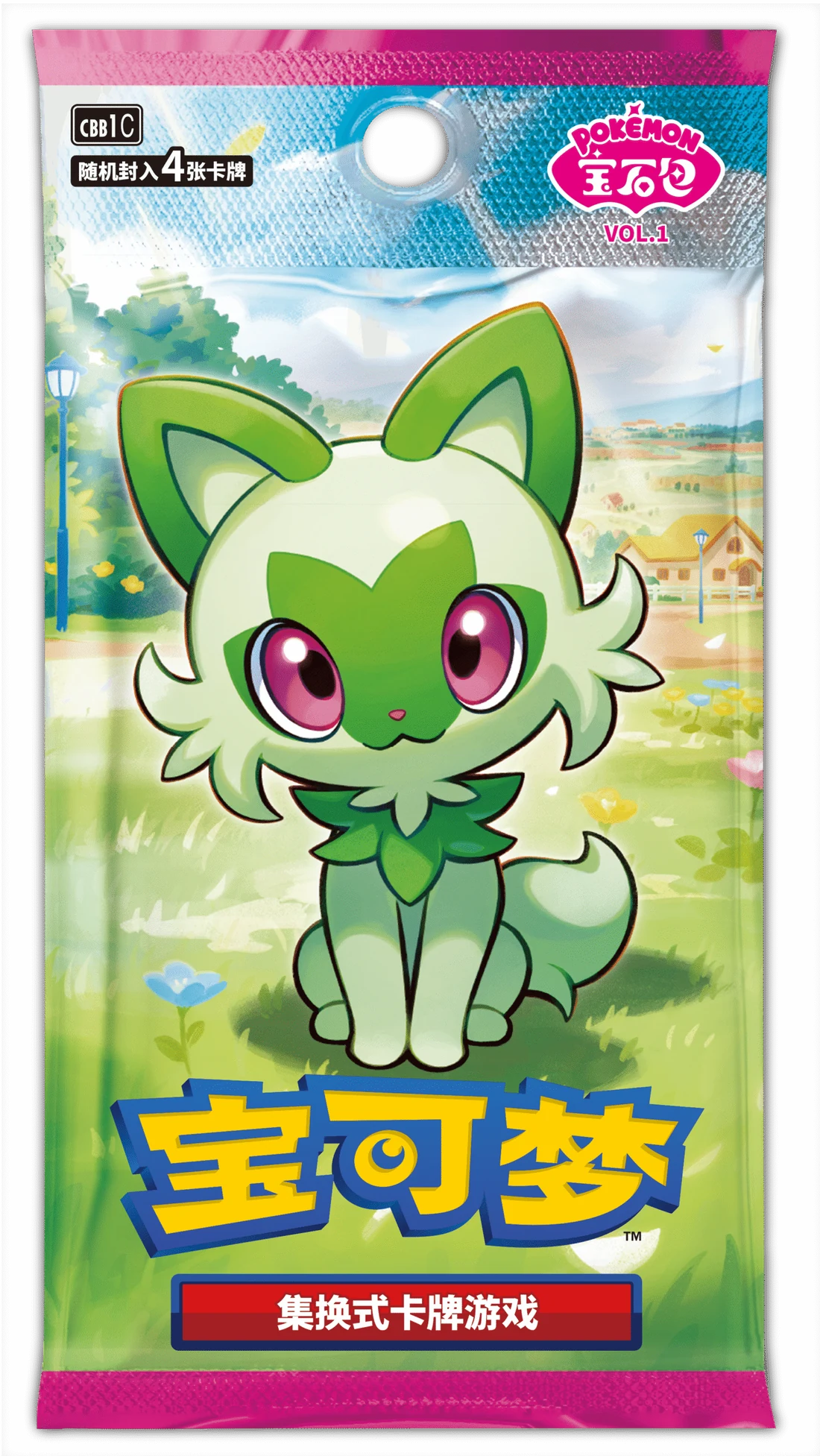 Pokémon宝石包VOL.1 — Simplified Chinese product packaging design
